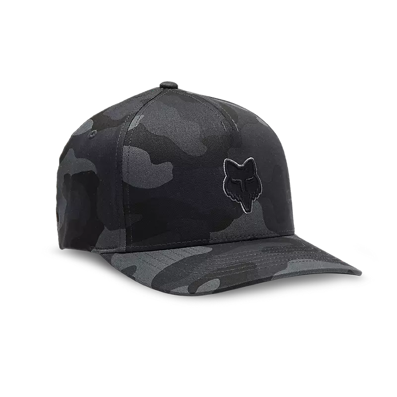 Fox Head Flexfit Hat BLK Camo S/M