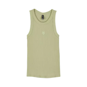 W WORDMARK RIB TANK [CAC