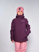 Load image into Gallery viewer, LITE JKT 14/ SNOW JKT AUBERGINE
