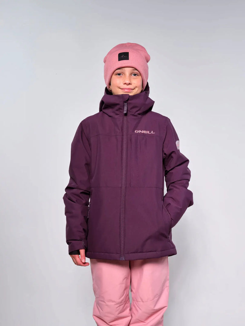 LITE JKT 14/ SNOW JKT AUBERGINE