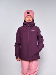 LITE JKT 8/ SNOW JKT AUBERGINE