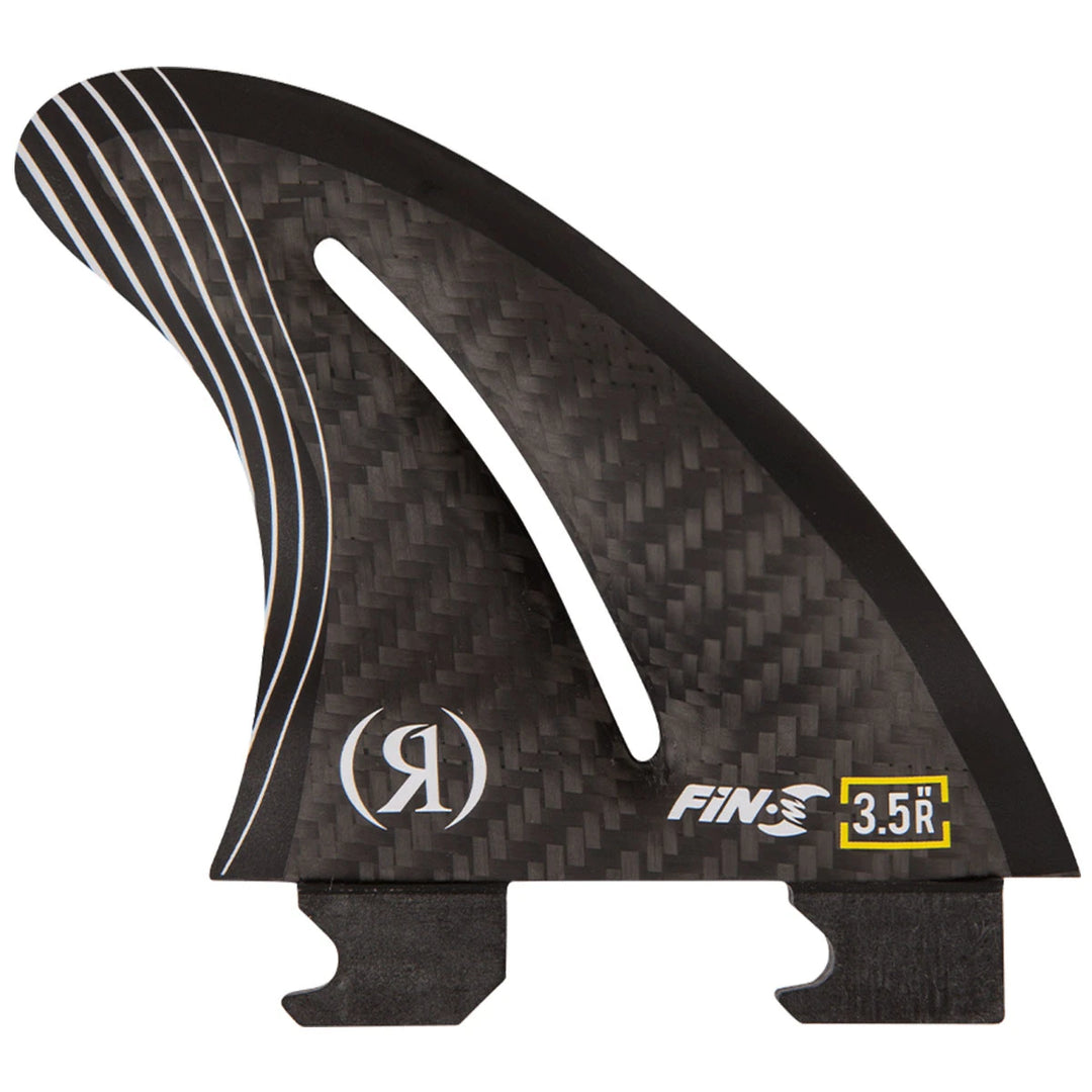 3.5 in. - Fin-S 2.0 - Flo Thru - Right Surf Fin - Carbon