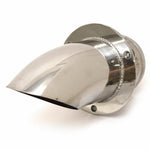 Load image into Gallery viewer, PORT EXHAUST 4: SS TURNED DWN W/FLA