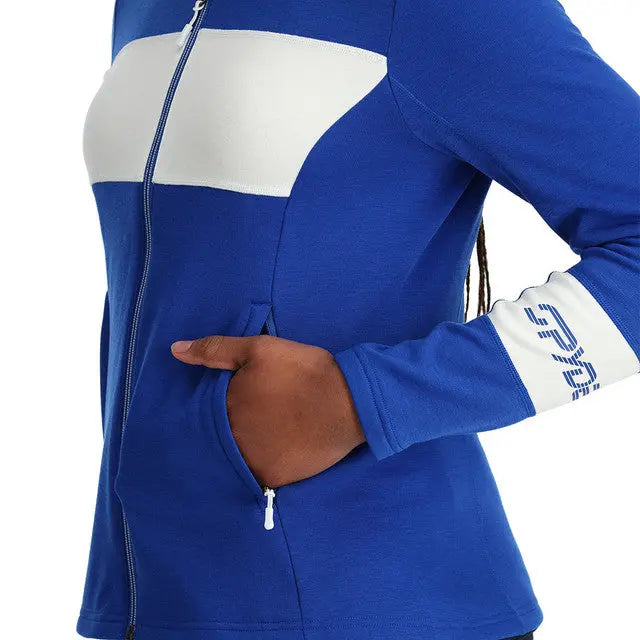SPEED FLEECE JACKET ELECTRIC BLUE