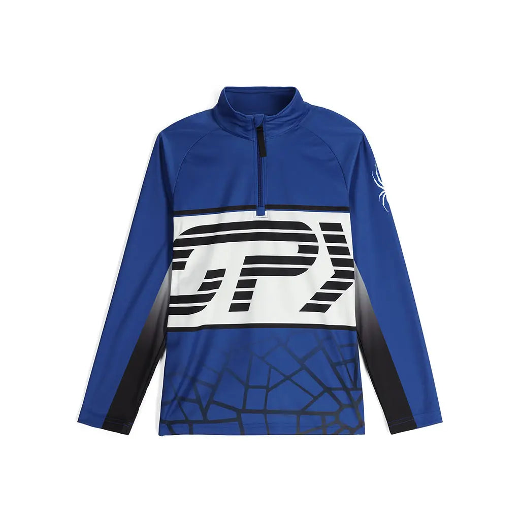 WEB 1/2 ZIP ELECTRIC BLUE