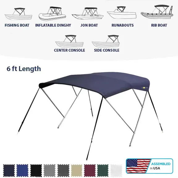 Bimini black- 3 pole