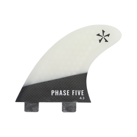 FIN SET - 4.3 CARBON - SURF TWIN FIN SET