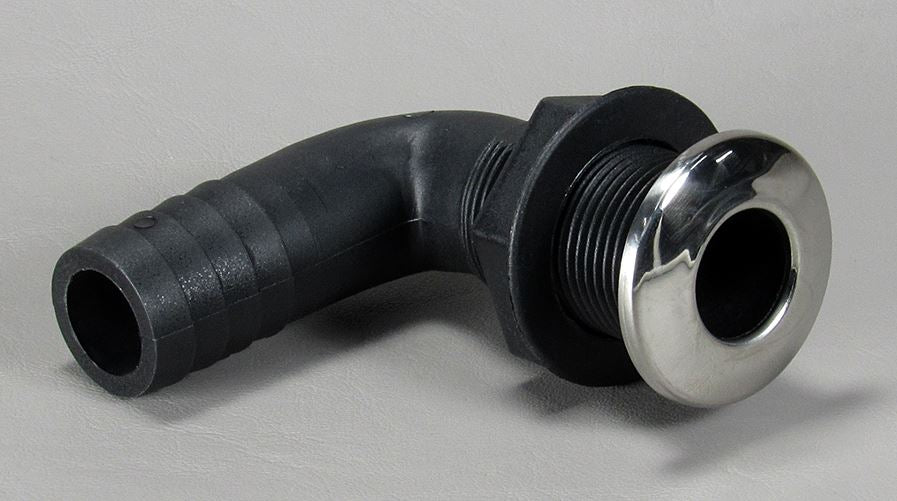 FITTING, THROUGH-HULL, 90 DEGREE