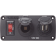 BELOW DECK PANEL W/ DUAL USB
