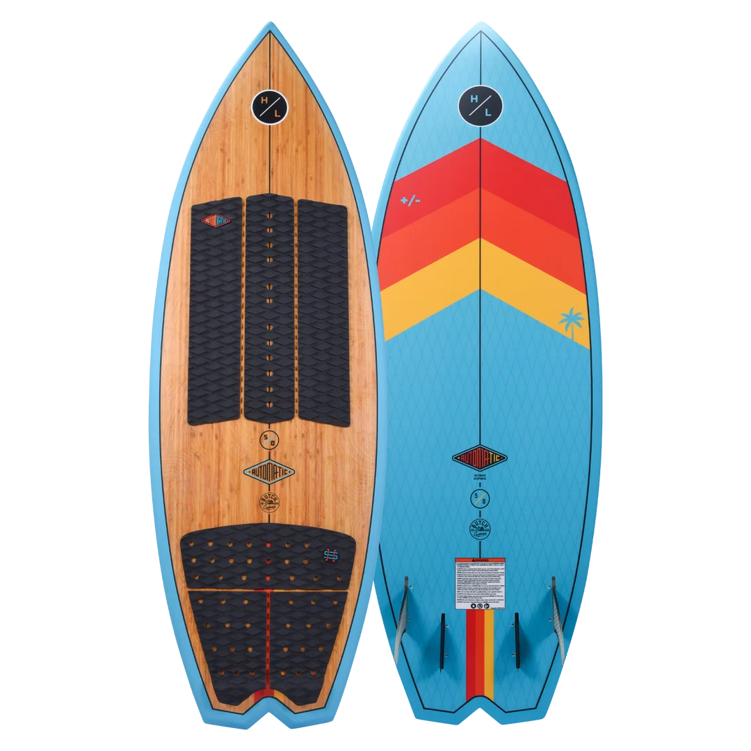 Hyperlite Automatic 4.7 Wakesurf Board Blue
