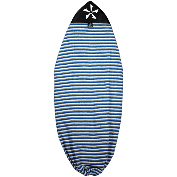 BOARD SOCK SMALL- WHITE/BLUE