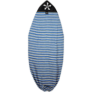 BOARD SOCK MEDIUM- WHITE/BLUE