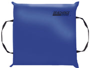 THROW CUSHION FOAM BLUE