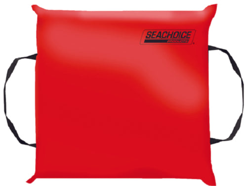 THROW CUSHION FOAM RED