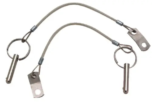 QUICK-DISC SS PIN W/CABL-2/PK