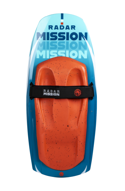Mission Kneeboard - Navy Blue / Fire Red