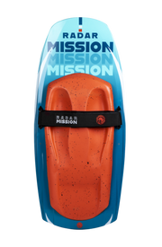 Mission Kneeboard - Navy Blue / Fire Red