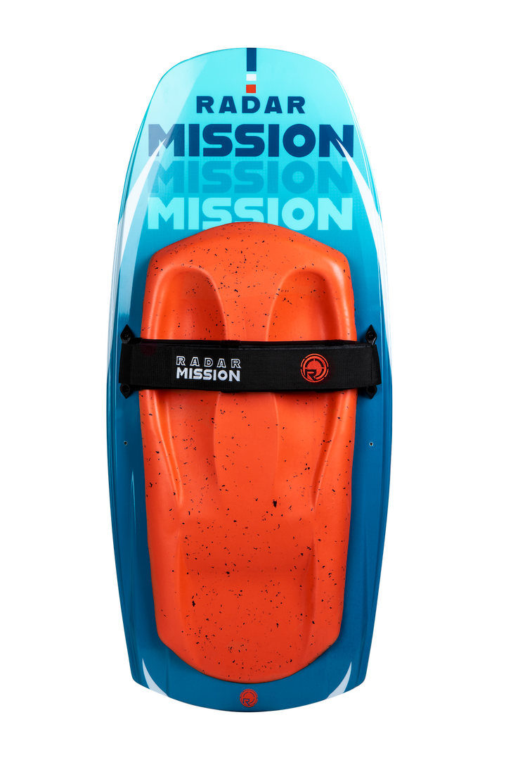 Mission Kneeboard - Navy Blue / Fire Red