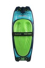 Load image into Gallery viewer, Magic Carpet Kneeboard - Teal / Fluorescent Green
