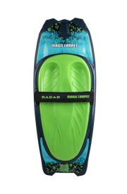 Magic Carpet Kneeboard - Teal / Fluorescent Green