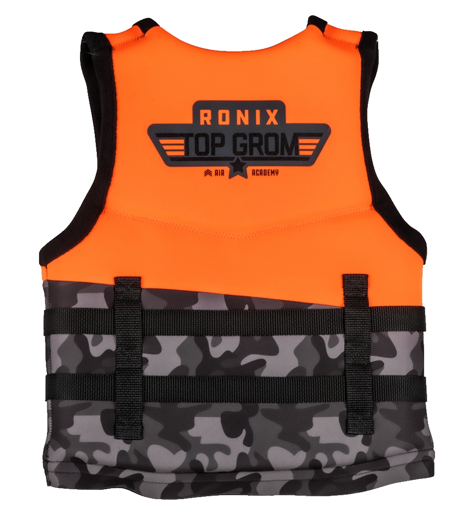 Top Grom Youth Orange Camo