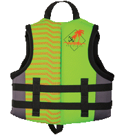 Vision Lime Child Vest