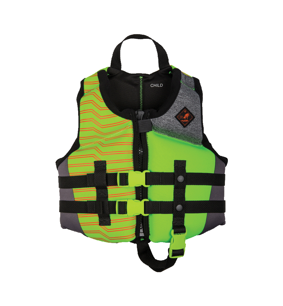 Vision Lime Child Vest