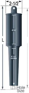 Load image into Gallery viewer, 4 1/4 STROKE XD ACTUATOR 6FT W
