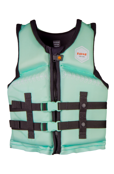 TRA Girl's - CGA Life Vest - Spearmint - Youth (50-90lbs)