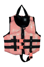 Load image into Gallery viewer, Girl&#39;s - CGA Life Vest - Bubble Gum Swirl - Child (30-50lbs)
