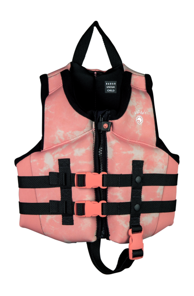 Girl's - CGA Life Vest - Bubble Gum Swirl - Child (30-50lbs)
