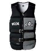Load image into Gallery viewer, Ronix Volcom Black Life Jacket 4XL
