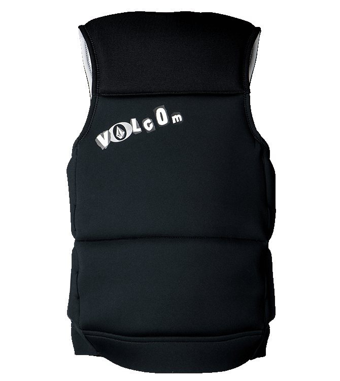 Ronix Volcom Black Life Jacket 4XL