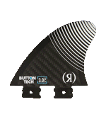 Load image into Gallery viewer, 3.5 Floating Button Right Surf Fin
