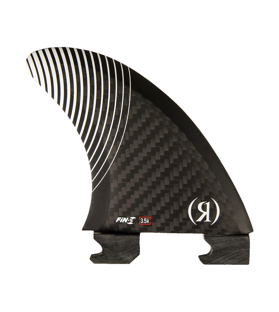 3.5 in. - Floating Fin-S 2.0 - Pivot - Right Surf Fin - Carbon