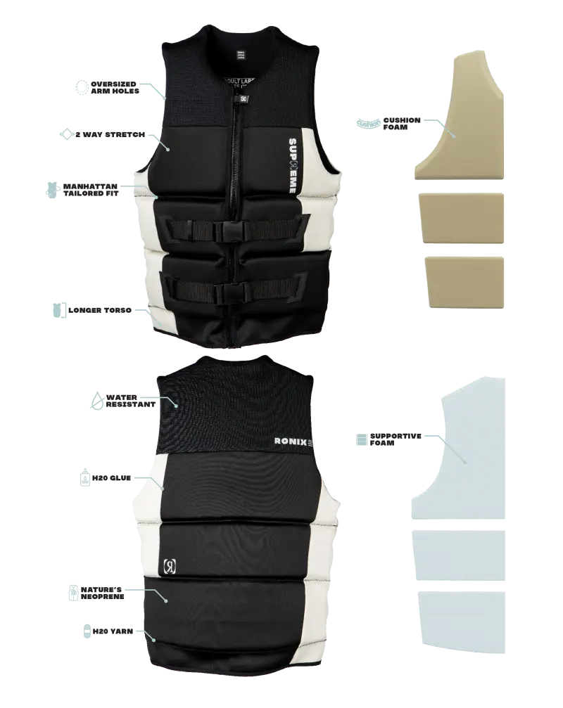 Ronix Supreme Yes CGA Life Jacket M
