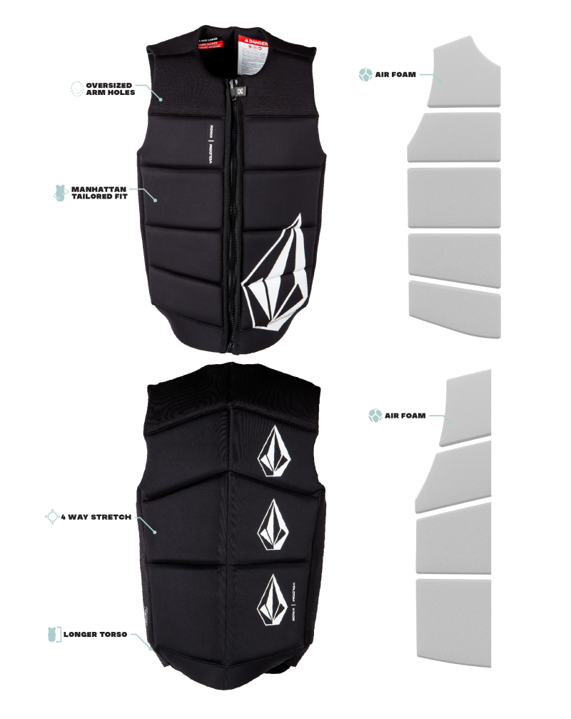 Ronix Volcom Impact Vest XS