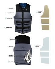 Ronix Volcom Yes CGA Life Jacket XL