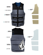 Load image into Gallery viewer, Ronix Volcom Yes CGA Life Jacket S
