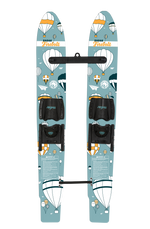 Load image into Gallery viewer, 46 - Firebolt w/ Child Adj Horseshoe Bindings - Color Me Hot Air Balloons
