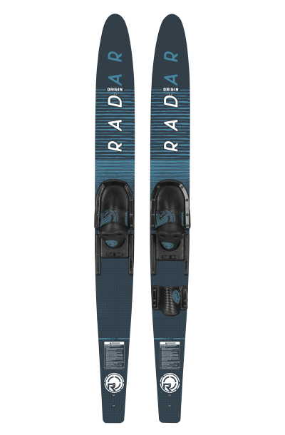 59 - Origin Combos w/ Adj Horseshoe Bindings - Black / Battleship Blue