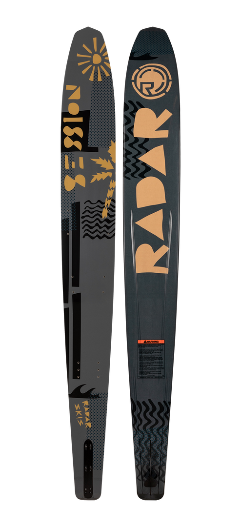 67 - Session - Gun Metal / Gold Ski