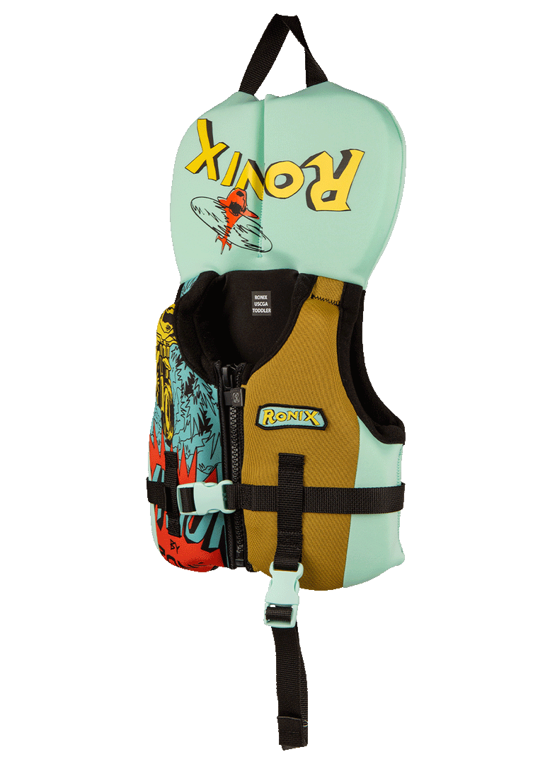 Vision - Boy's CGA Life Vest - Blue/Yellow - Inf /Toddler (Up to 30lbs)
