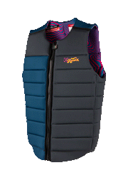 Purple Haze - CE Approved Impact Vest - Psychedelic Blue / Grey - 2XL