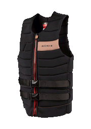 Vader - CE Approved Impact Vest - Black / Mocha - XS