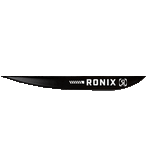 Load image into Gallery viewer, Ronix .8 in. - Fiberglass Asymmetrical Fin - (2 pack) - Black Wakeboard
