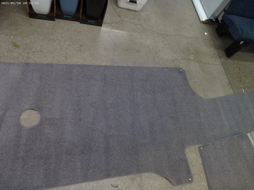 Mats Carpet Grey 2 PCS