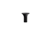 KNOB PULL AXIS BLK ANODIZED