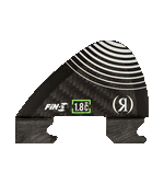 Load image into Gallery viewer, 1.8 in. - Floating Fin-S 2.0 - Nub Center Surf Fin - Carbon