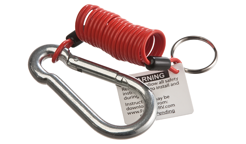 Zip break away cable